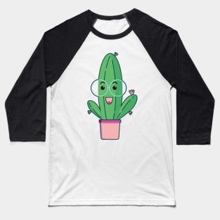 Smart Cactus Baseball T-Shirt